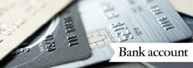 Information on bank details and payment of taxes