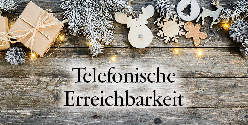 Telefonische Erreichbarkeit