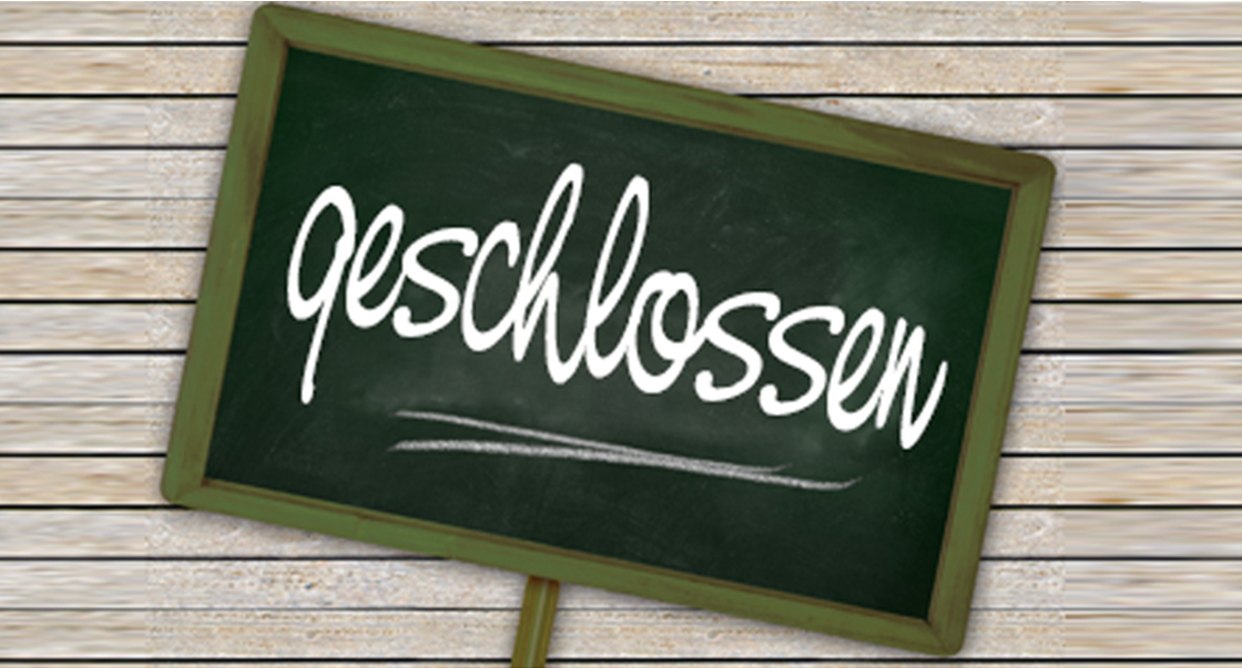 geschlossen