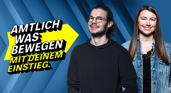 amtlich was bewegen mit Deinem Einstieg