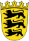 State coat of arms from Baden-Württemberg to the home page of the tax office