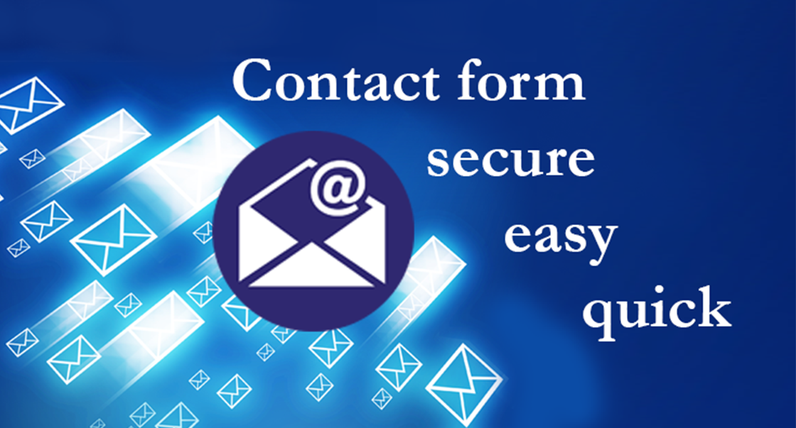 Contact form - secure simple fast