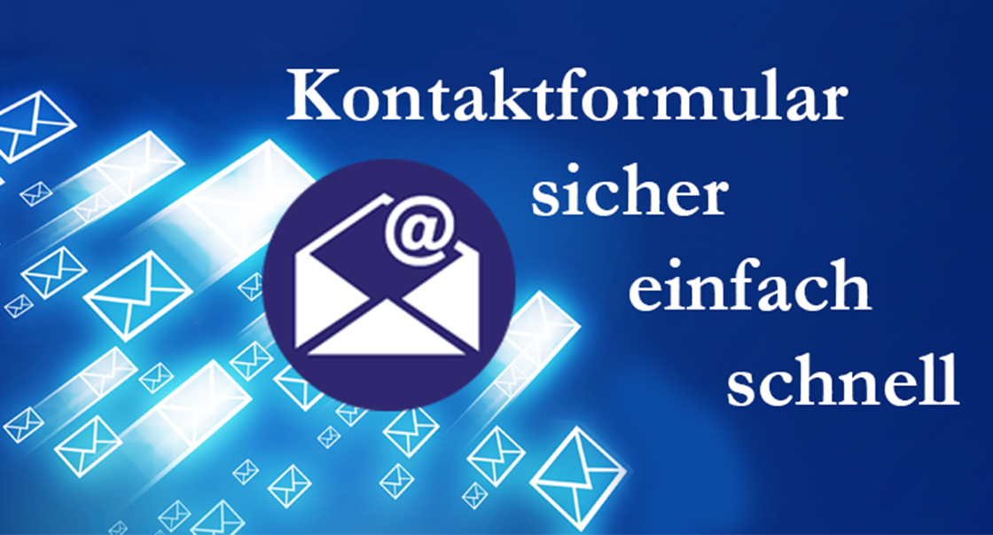 Kontaktformular - sicher einfach schnell