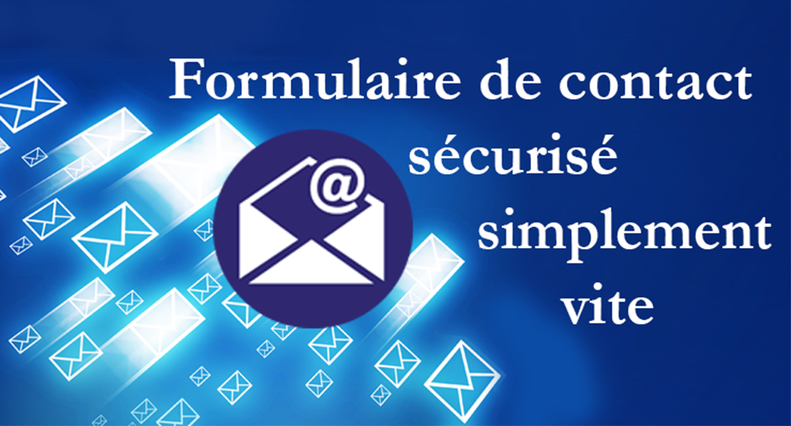 Formulaire de contact - sécurisé, simple et rapide