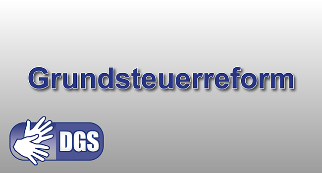 Video on property tax reform in sign language