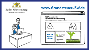 Explanatory video steps to the new property tax in BW (real estate)